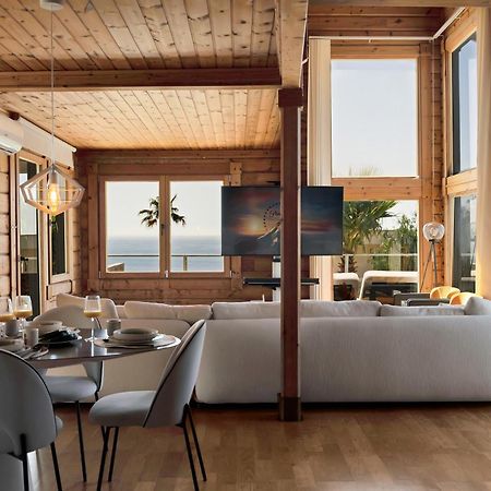 Increible Villa De Madera Con Vistas Al Mar Algeciras Luaran gambar