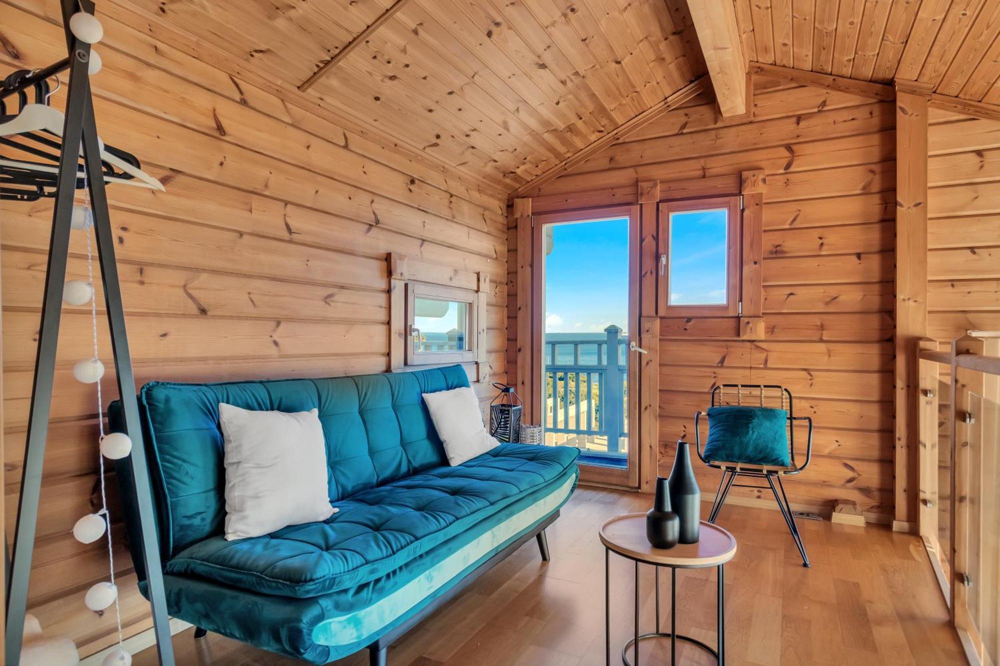Increible Villa De Madera Con Vistas Al Mar Algeciras Luaran gambar