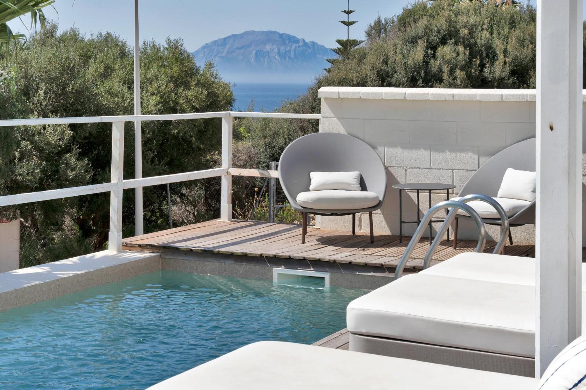 Increible Villa De Madera Con Vistas Al Mar Algeciras Luaran gambar